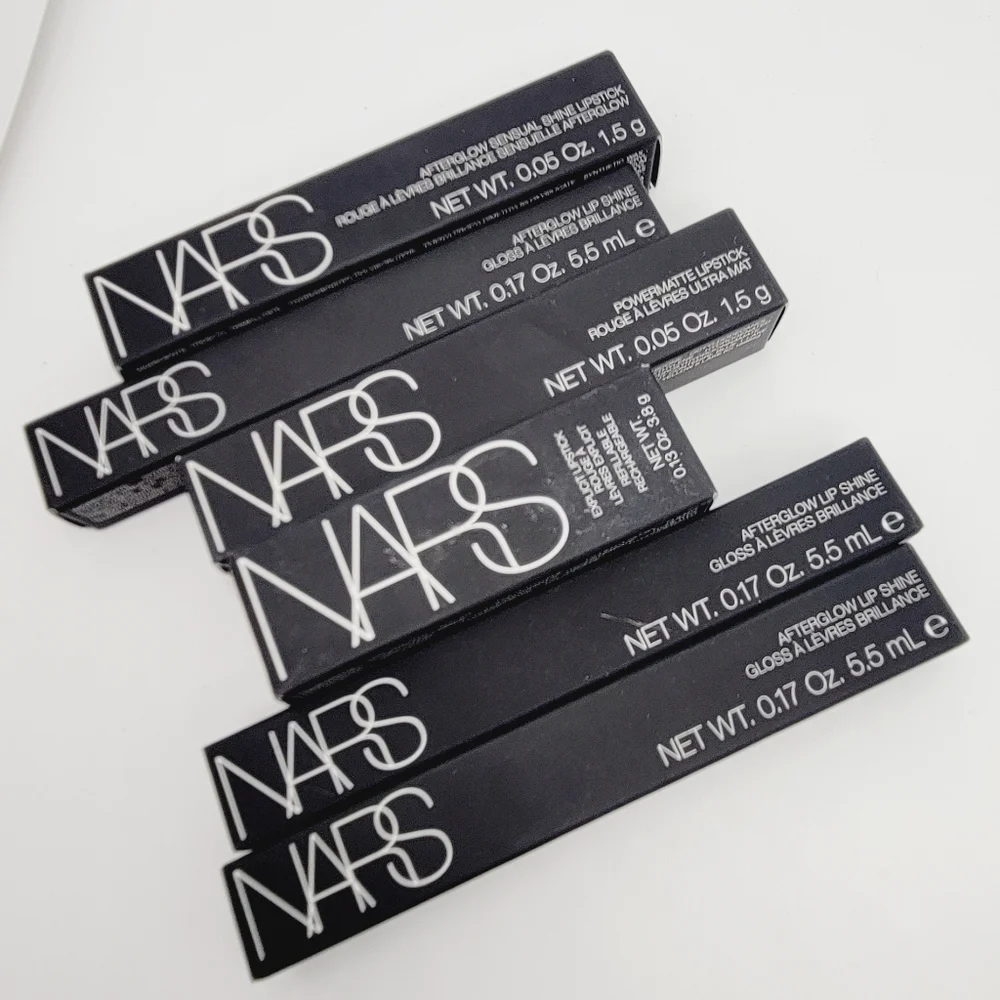 NARS Afterglow Sensual Shine Lipstick All In Bright Plum Brand New In Box